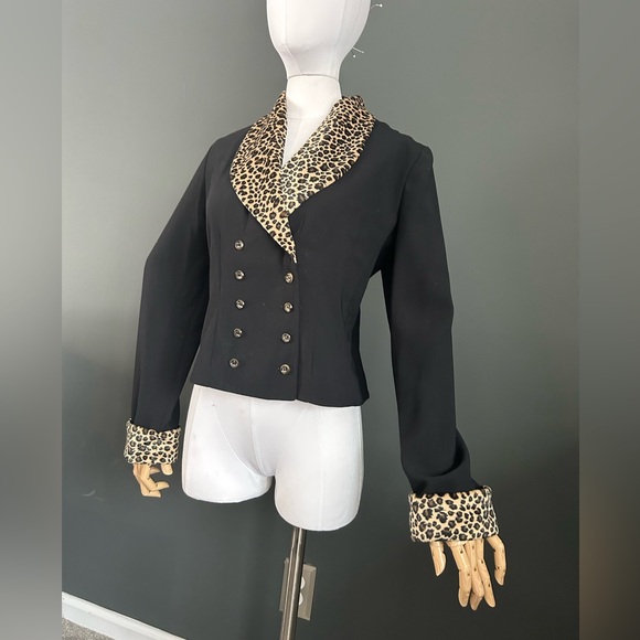 1990s Leopard Blazer - Picture 8 of 10